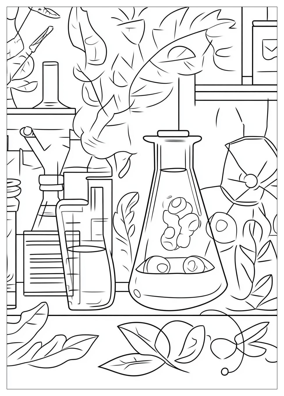 Science Coloring Pages-10