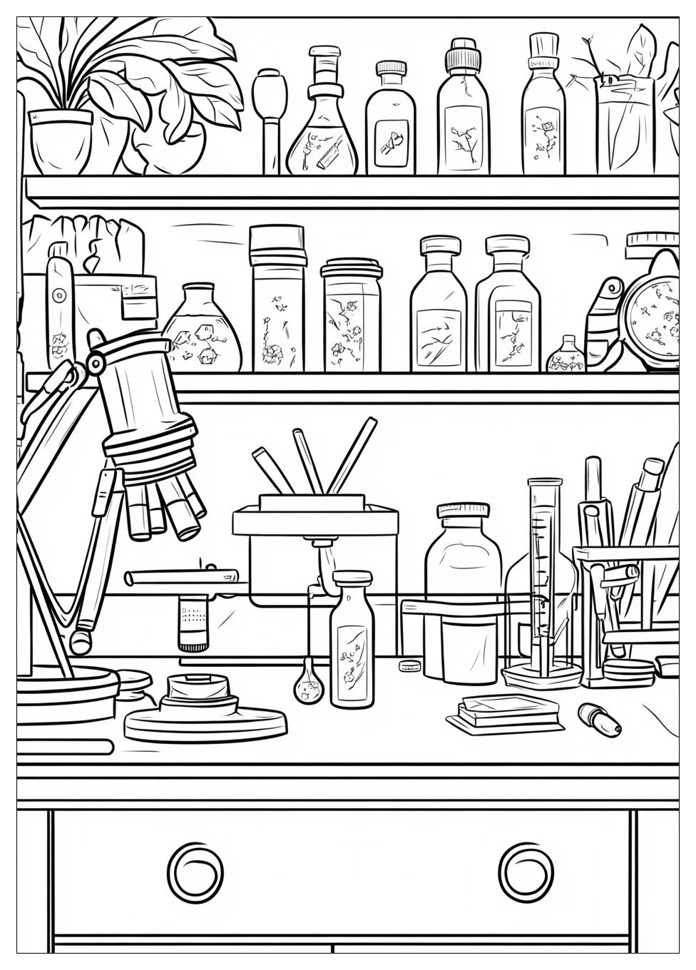 Science Coloring Pages-2