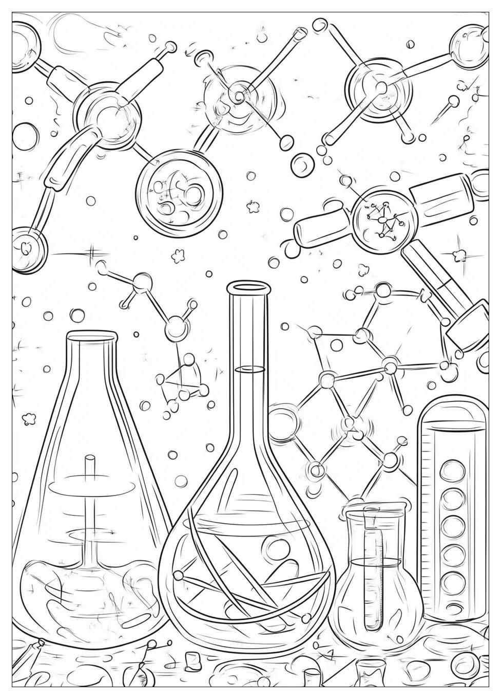 Science Coloring Pages-4