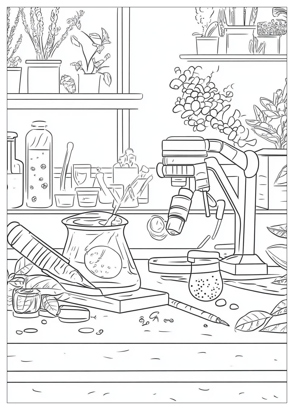 Science Coloring Pages-9