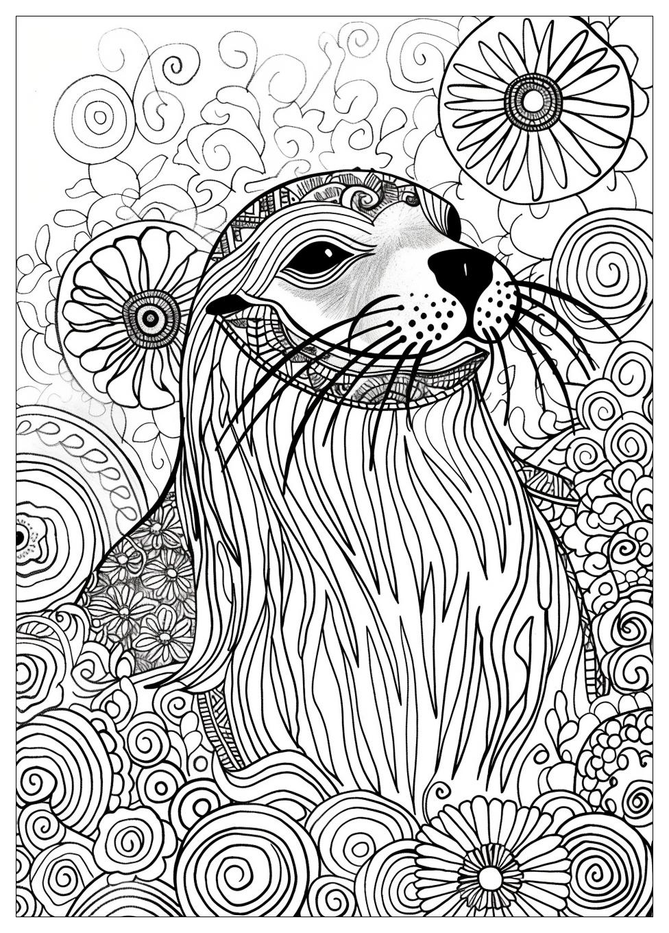 Seal Coloring Pages-20
