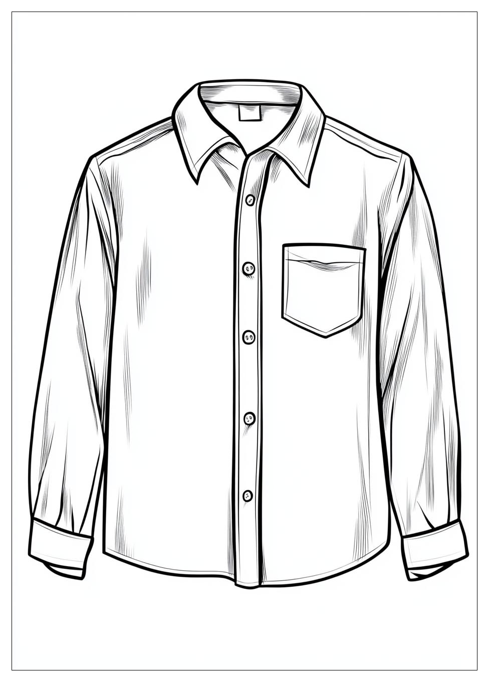 Shirt Coloring Pages-11