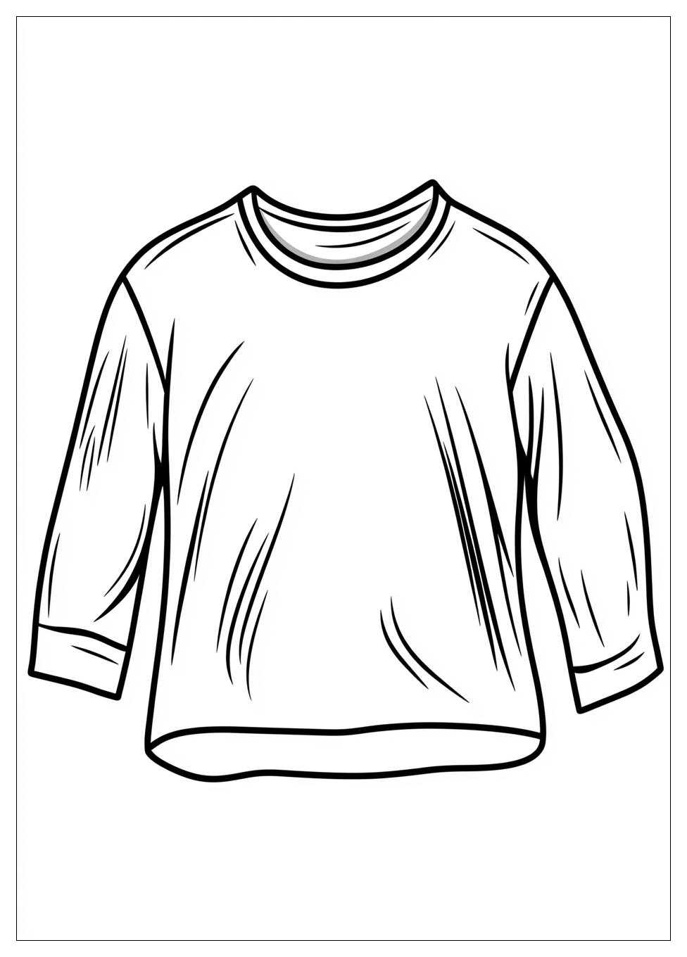 Shirt Coloring Pages-12