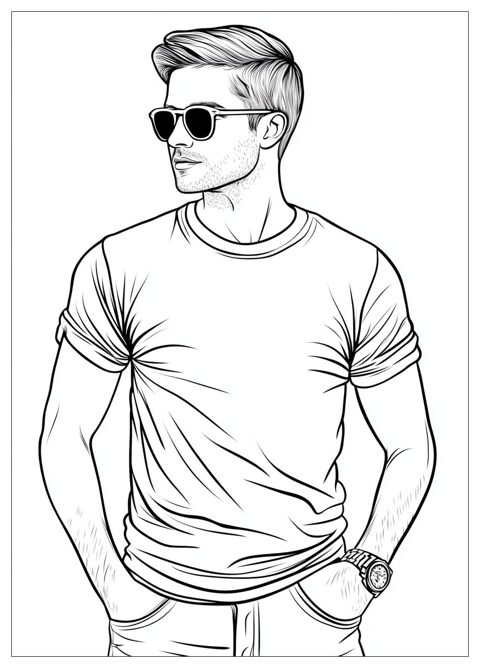 Shirt Coloring Pages-13