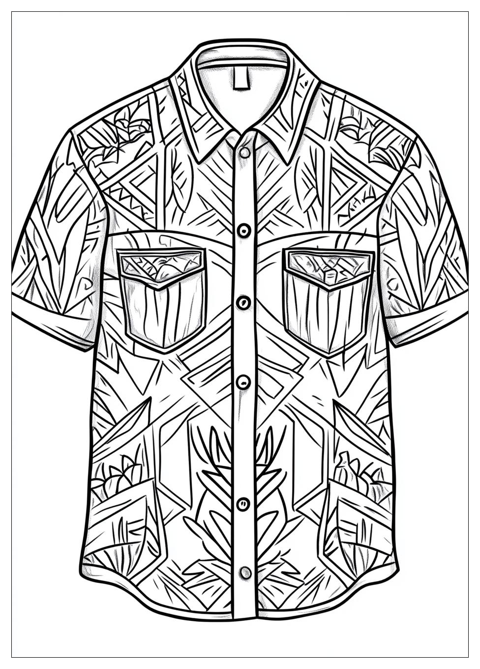Shirt Coloring Pages-15