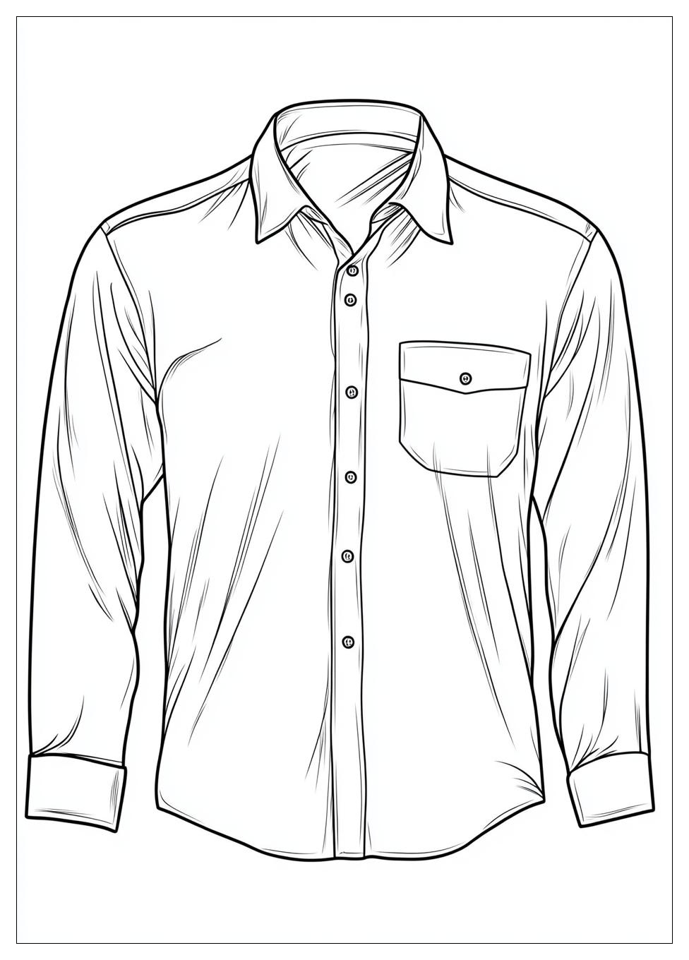 Shirt Coloring Pages-16