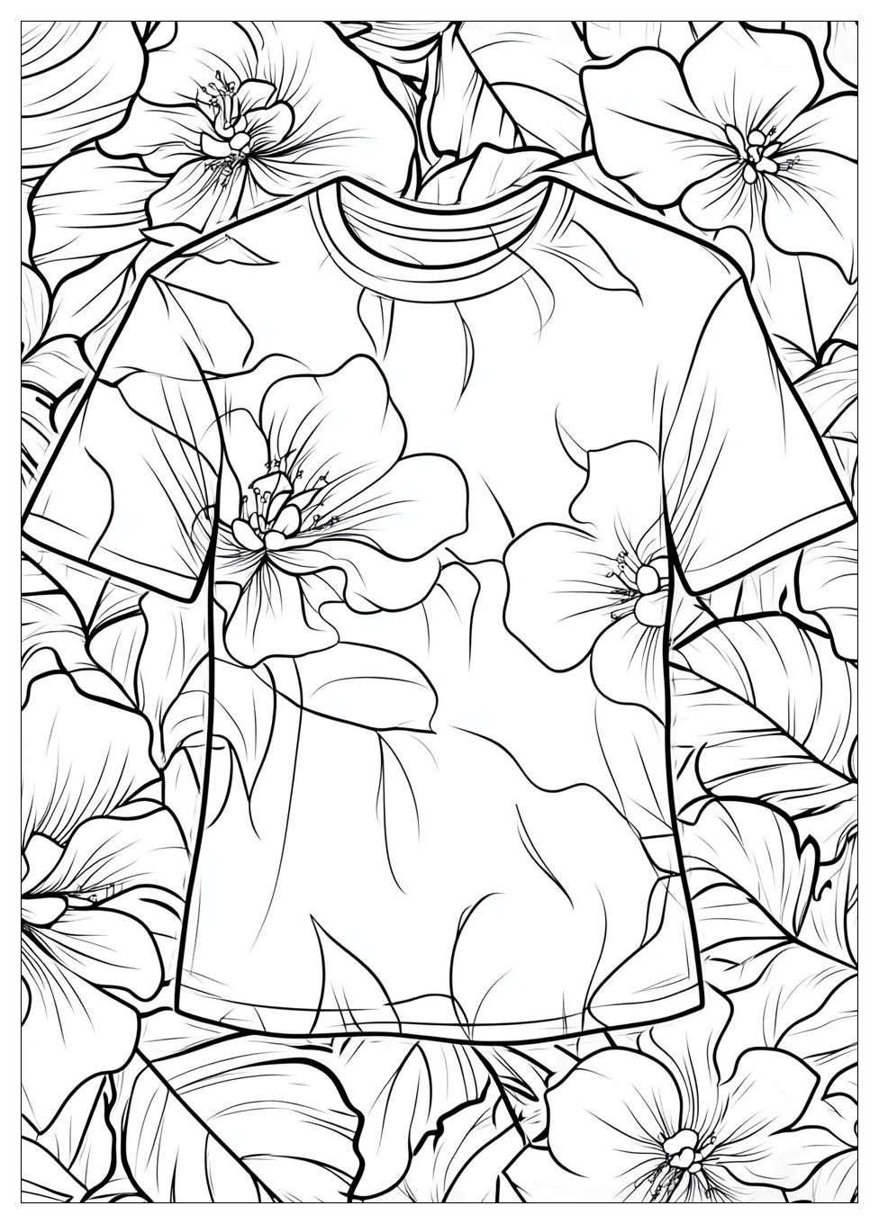 Shirt Coloring Pages-18