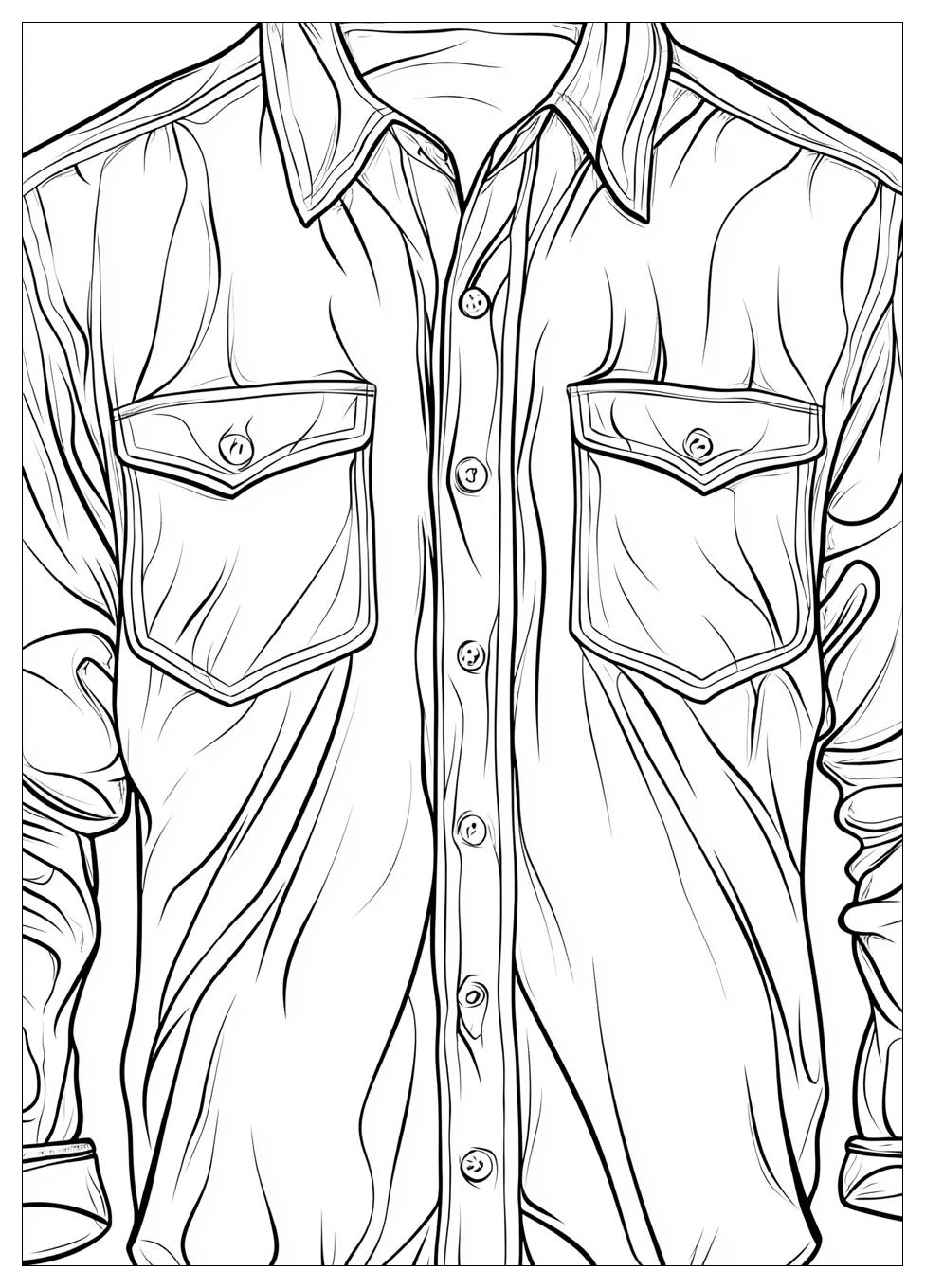 Shirt Coloring Pages-19