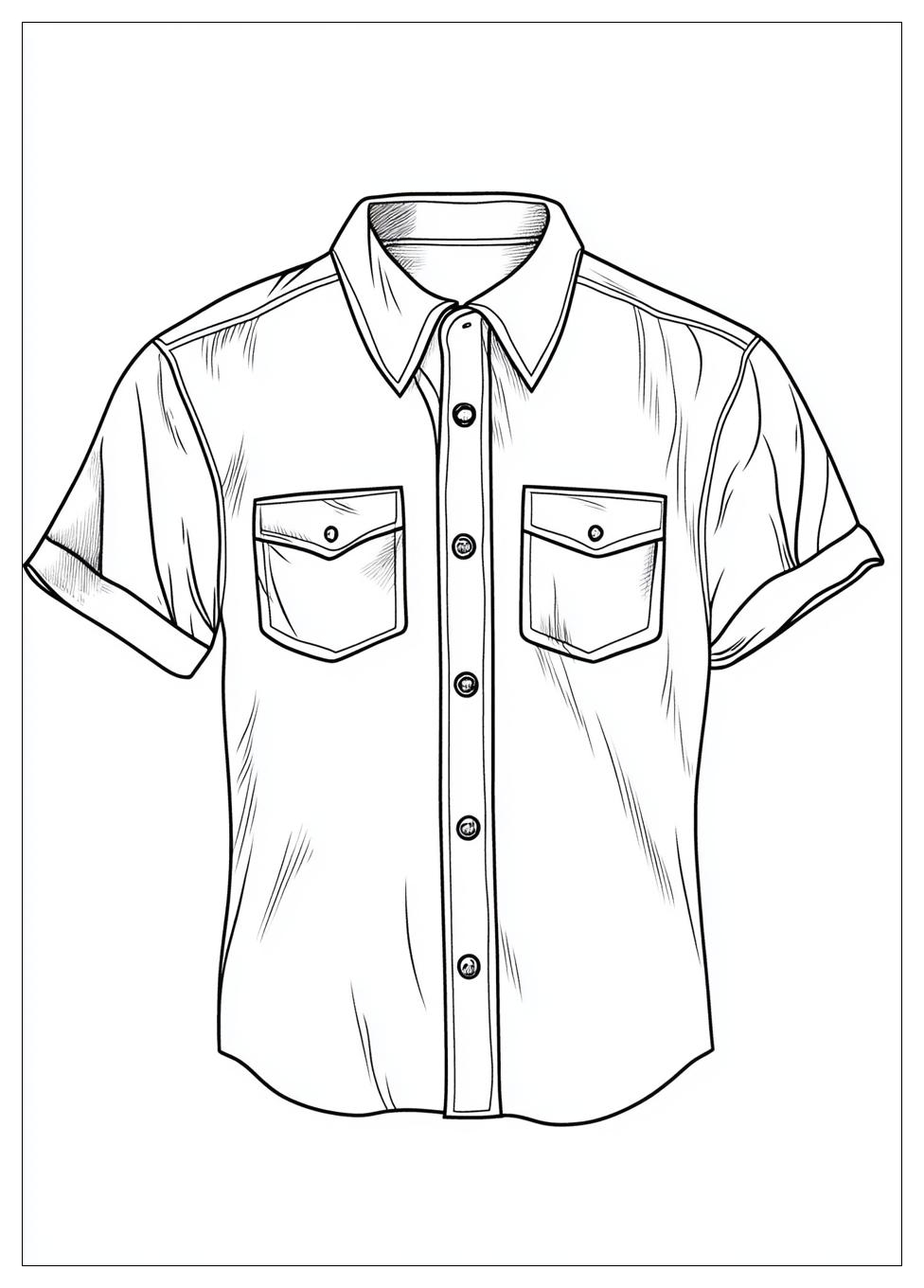 Shirt Coloring Pages-4