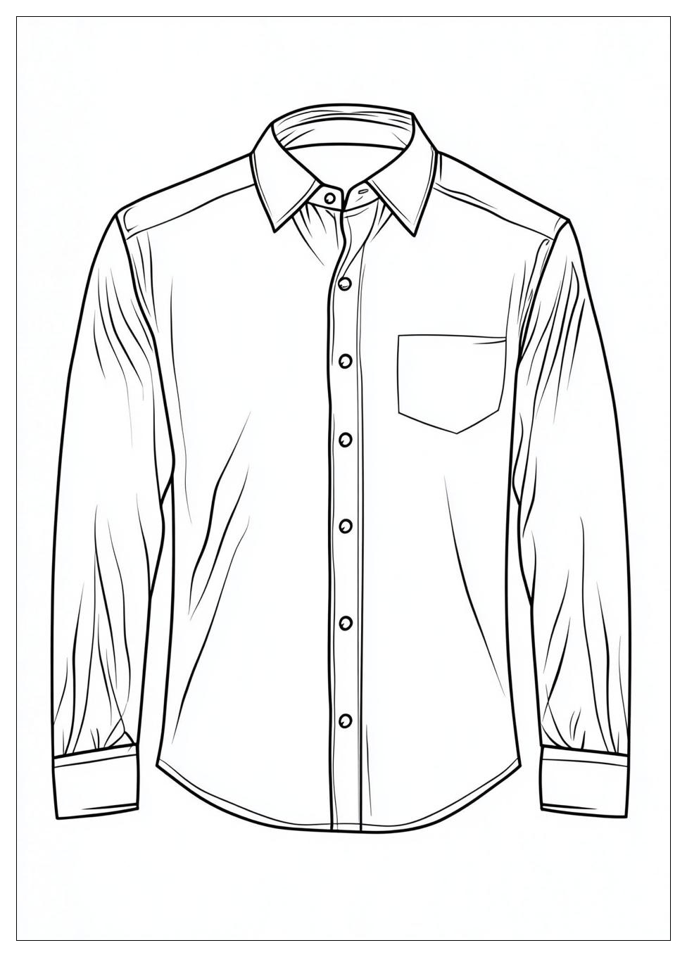 Shirt Coloring Pages-5