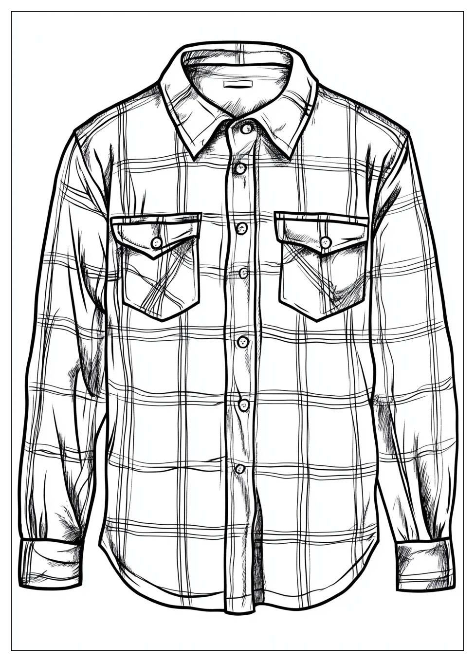 Shirt Coloring Pages-7