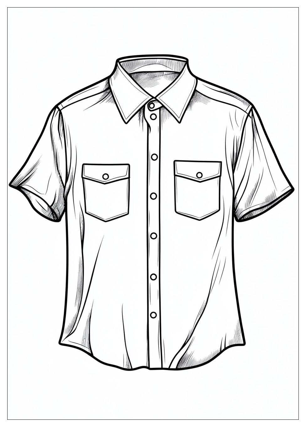 Shirt Coloring Pages-8