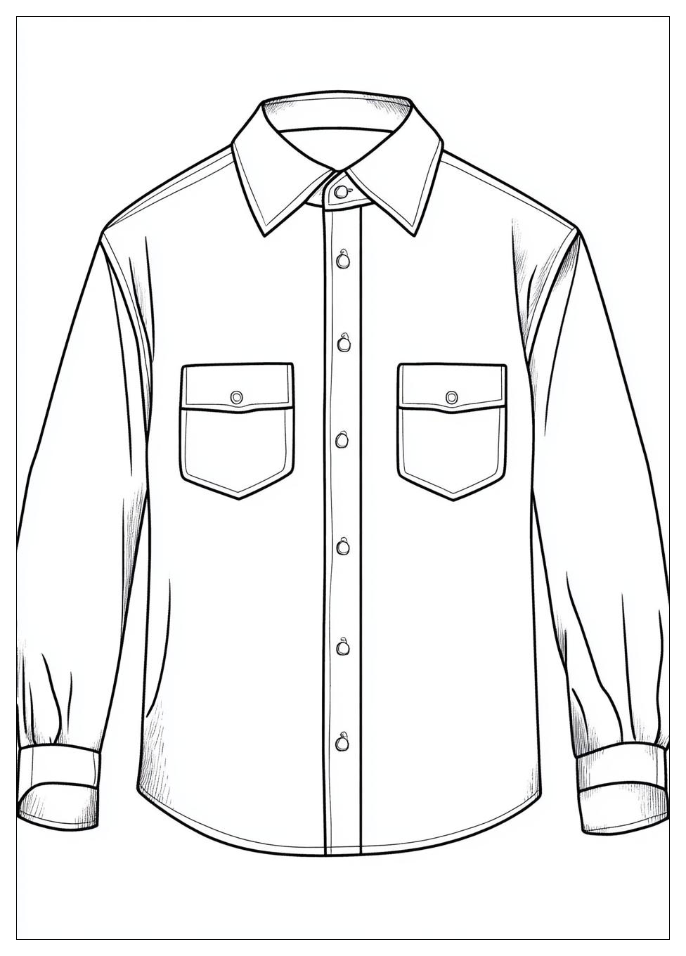 Shirt Coloring Pages-9