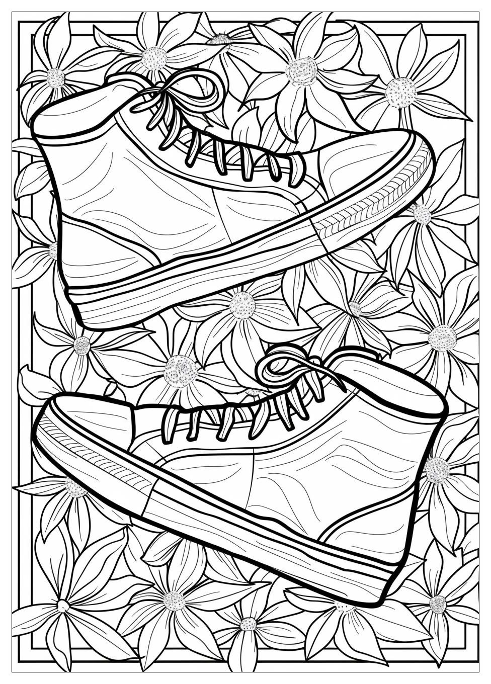 Shoe Coloring Pages-2