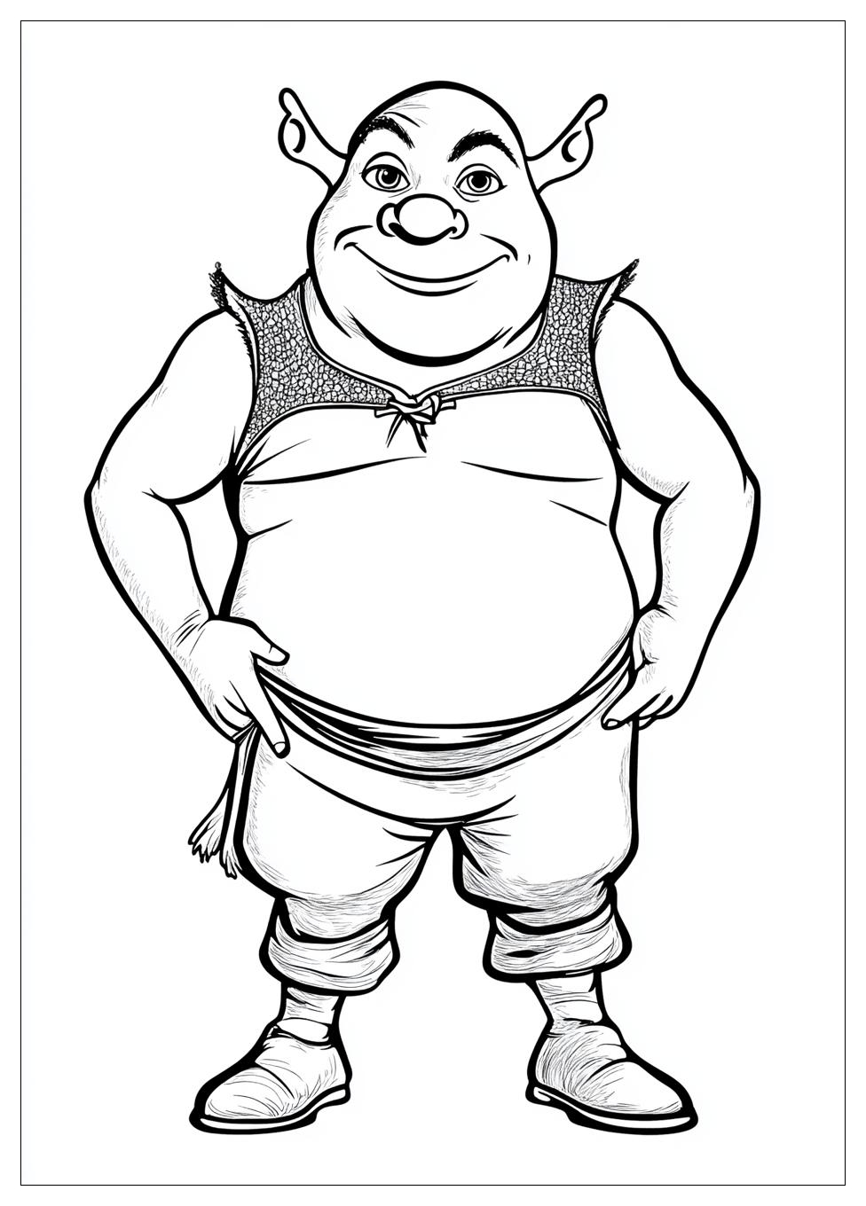 Shrek Coloring Pages-1