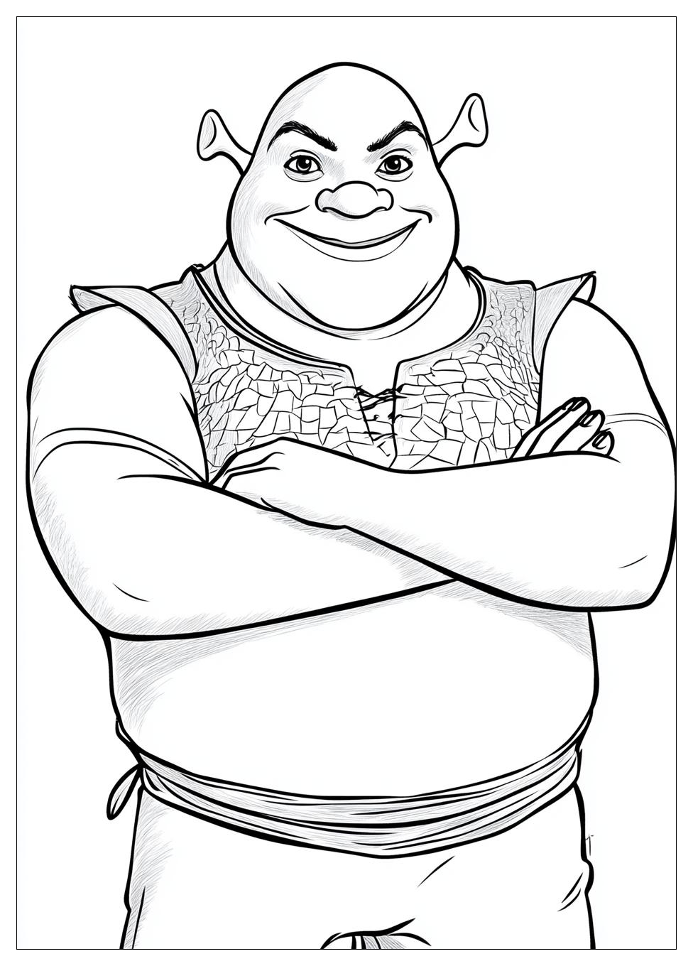 Shrek Coloring Pages-10