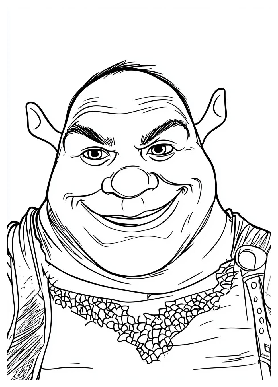 Shrek Coloring Pages-11