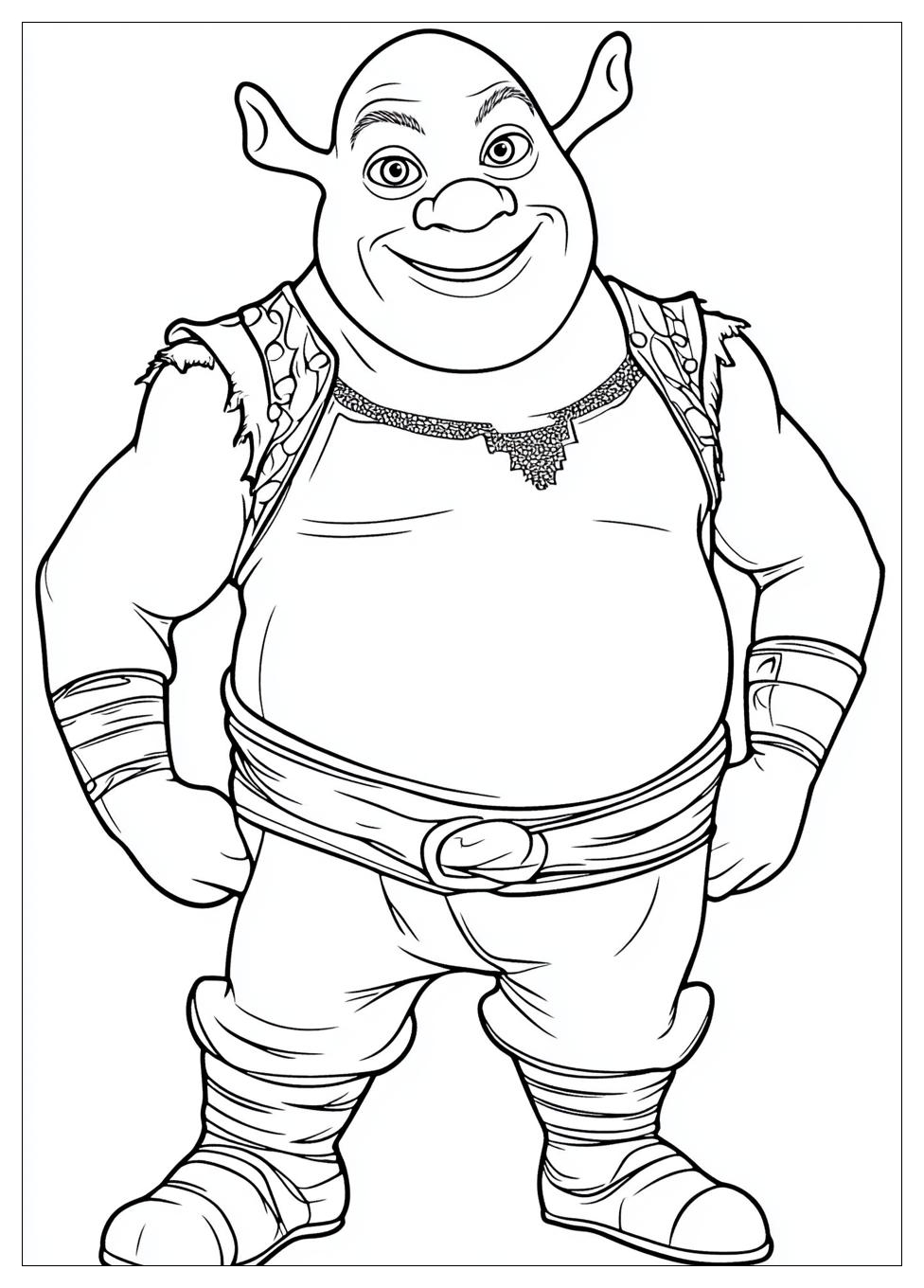 Shrek Coloring Pages-12