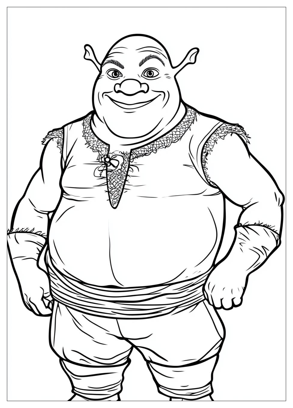 Shrek Coloring Pages-13