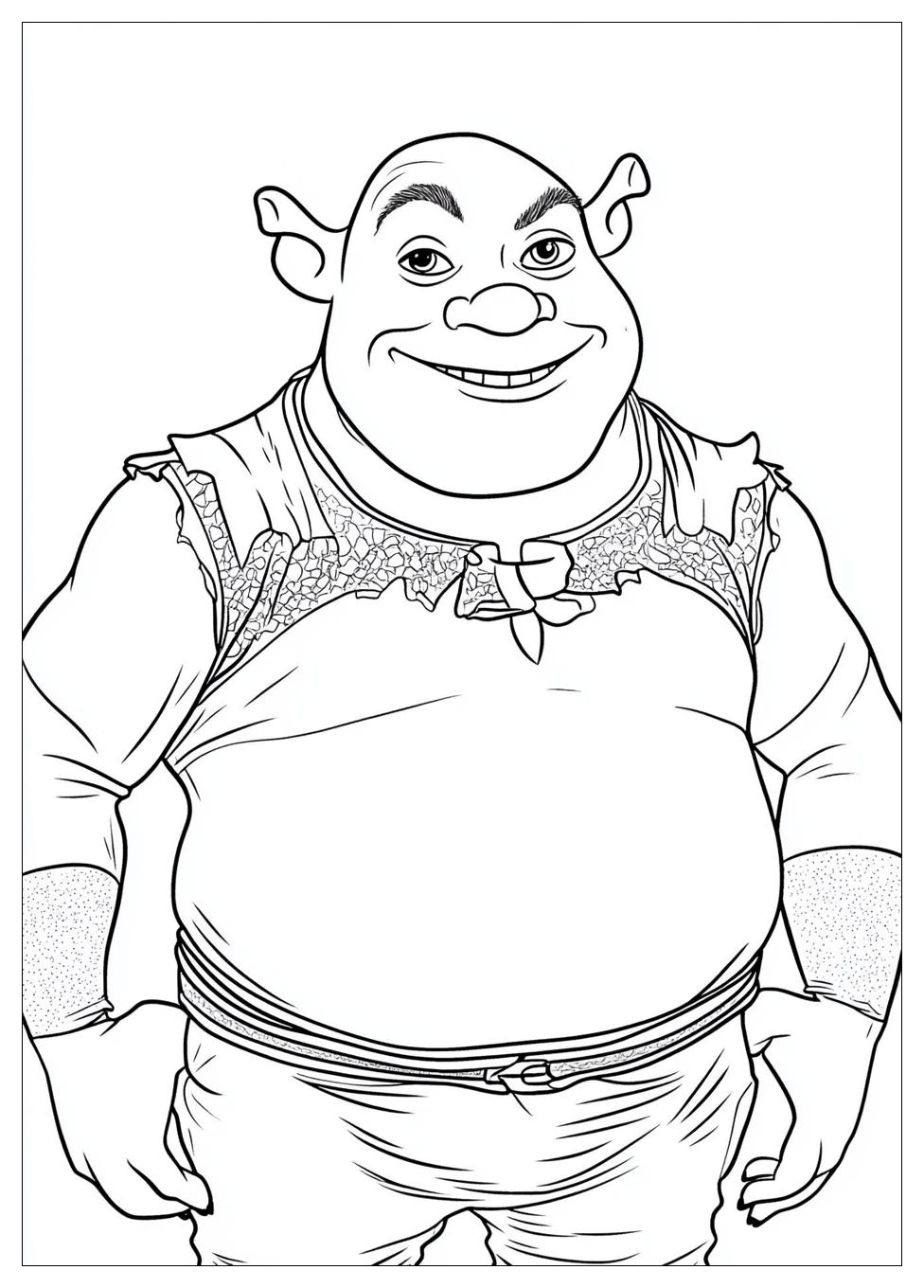 Shrek Coloring Pages-14