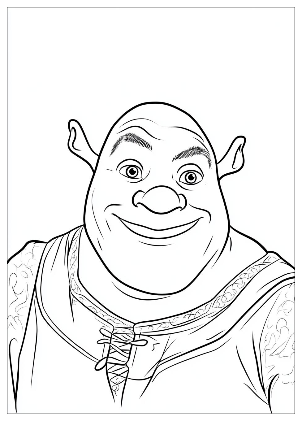 Shrek Coloring Pages-16