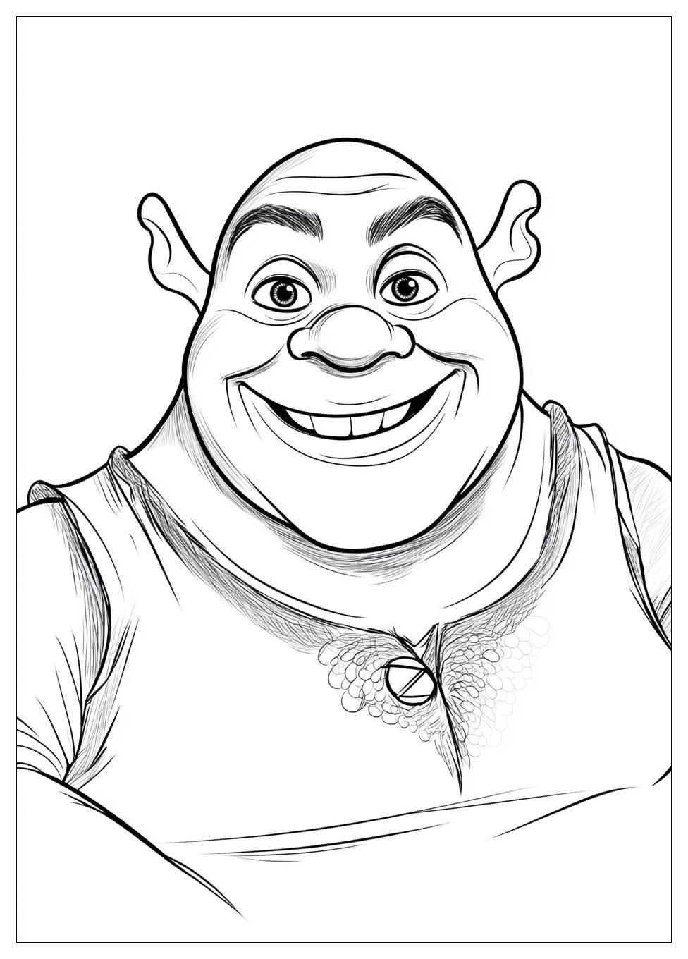 Shrek Coloring Pages-17