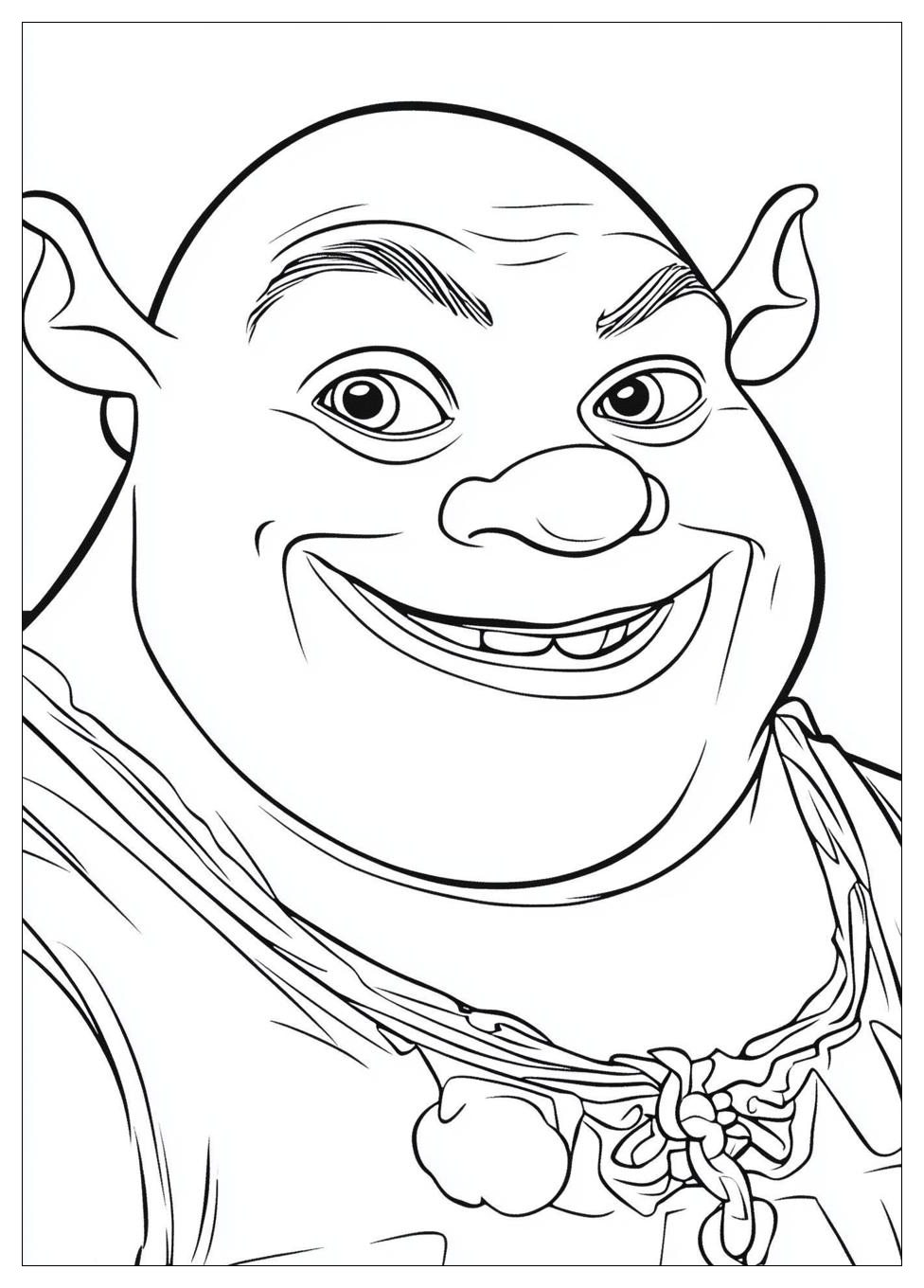 Shrek Coloring Pages-2