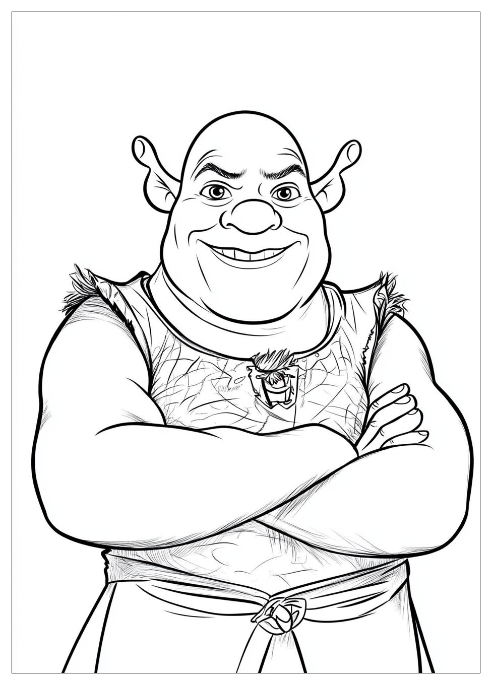 Shrek Coloring Pages-20