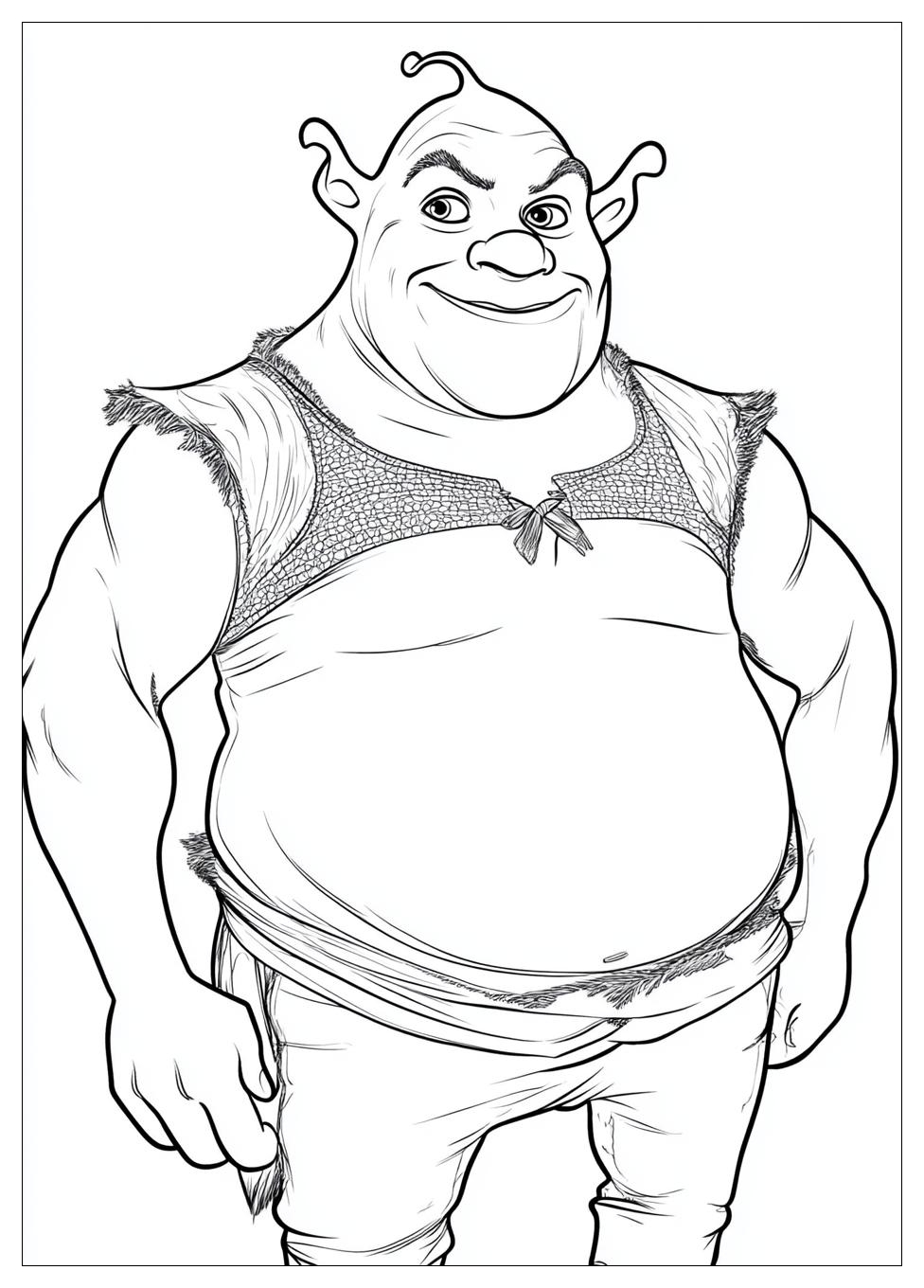 Shrek Coloring Pages-5