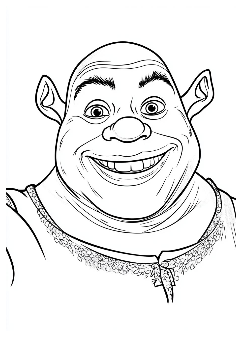 Shrek Coloring Pages-7