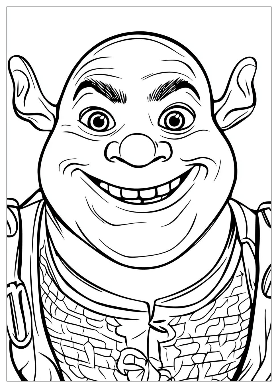 Shrek Coloring Pages-8