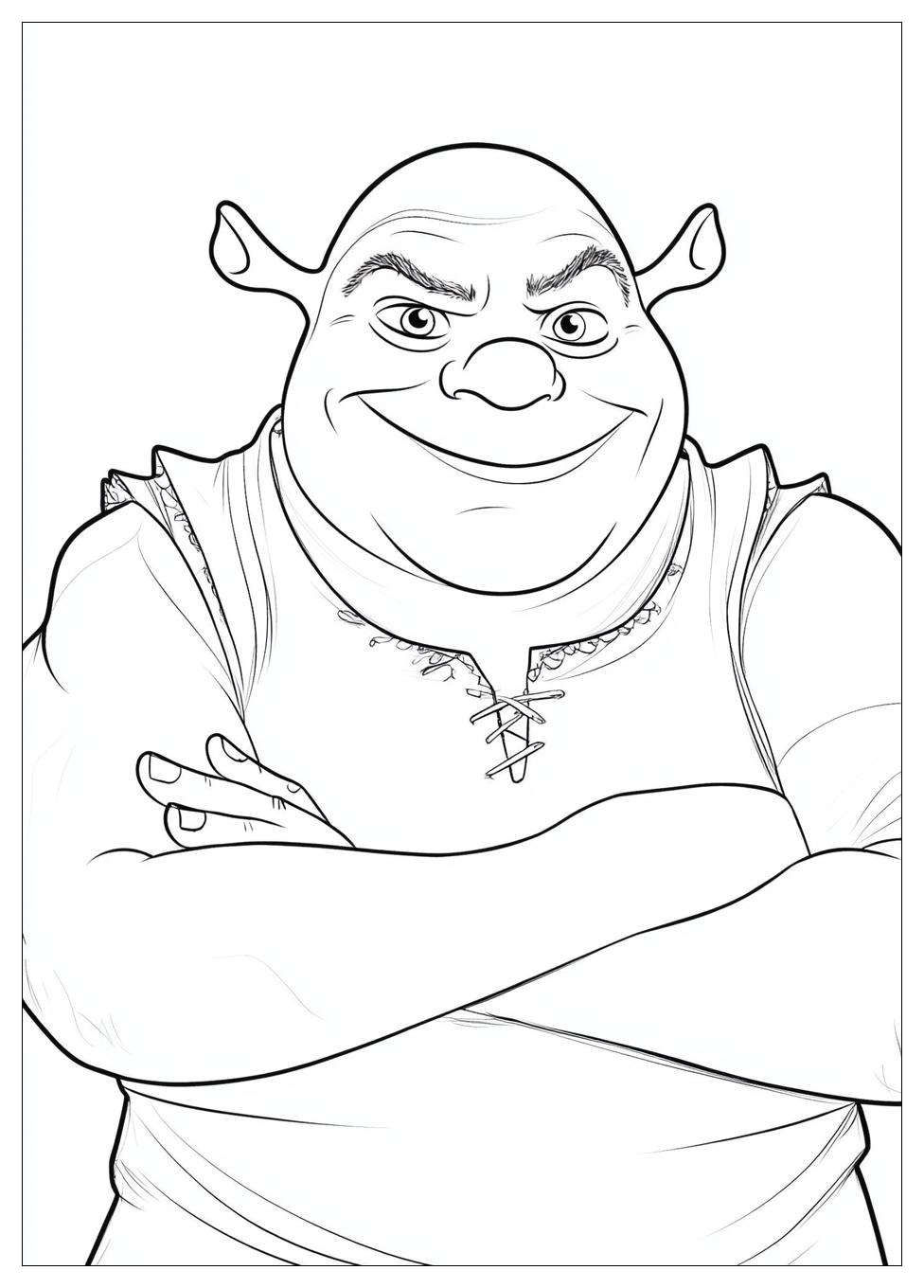 Shrek Coloring Pages-9