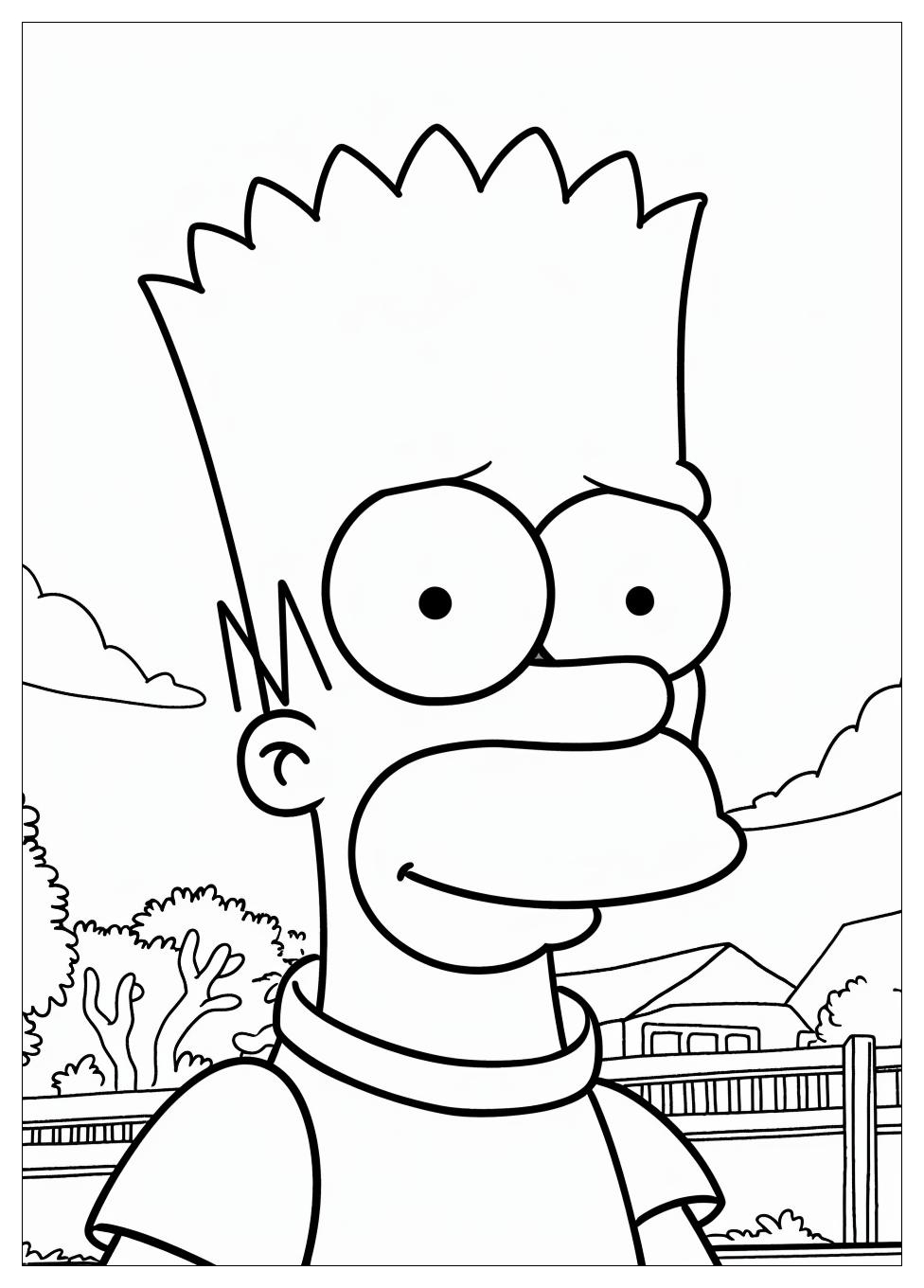 Simpsons Coloring Pages-1
