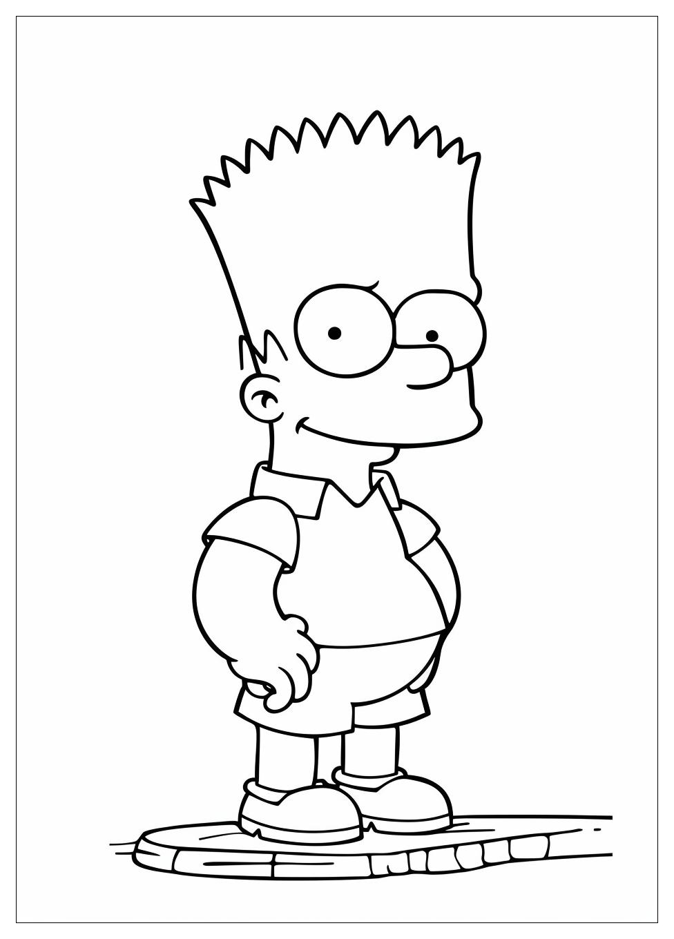 Simpsons Coloring Pages-14