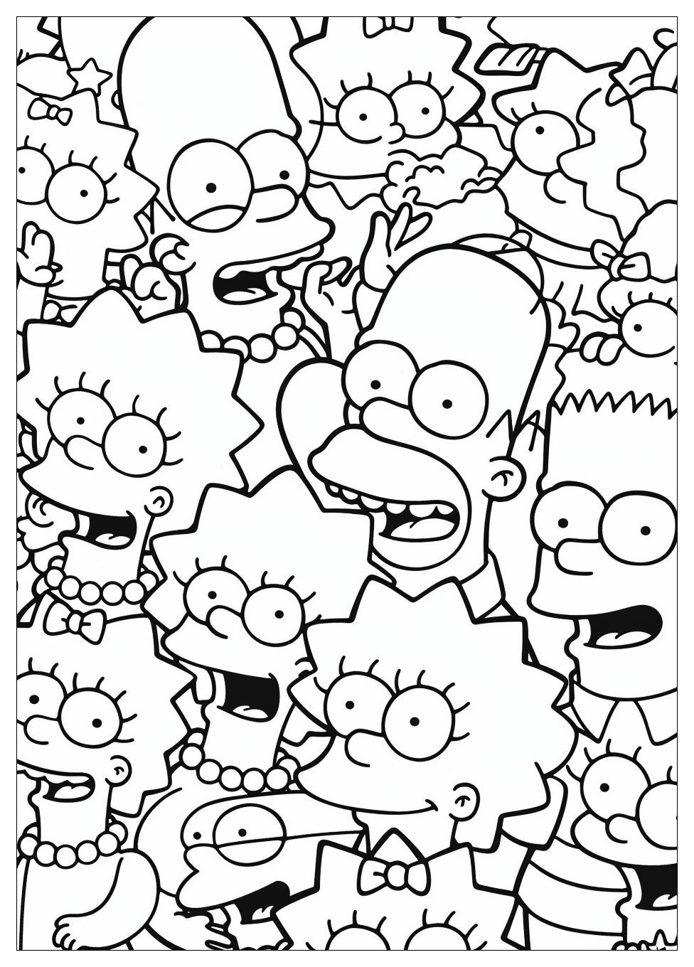 Simpsons Coloring Pages-2