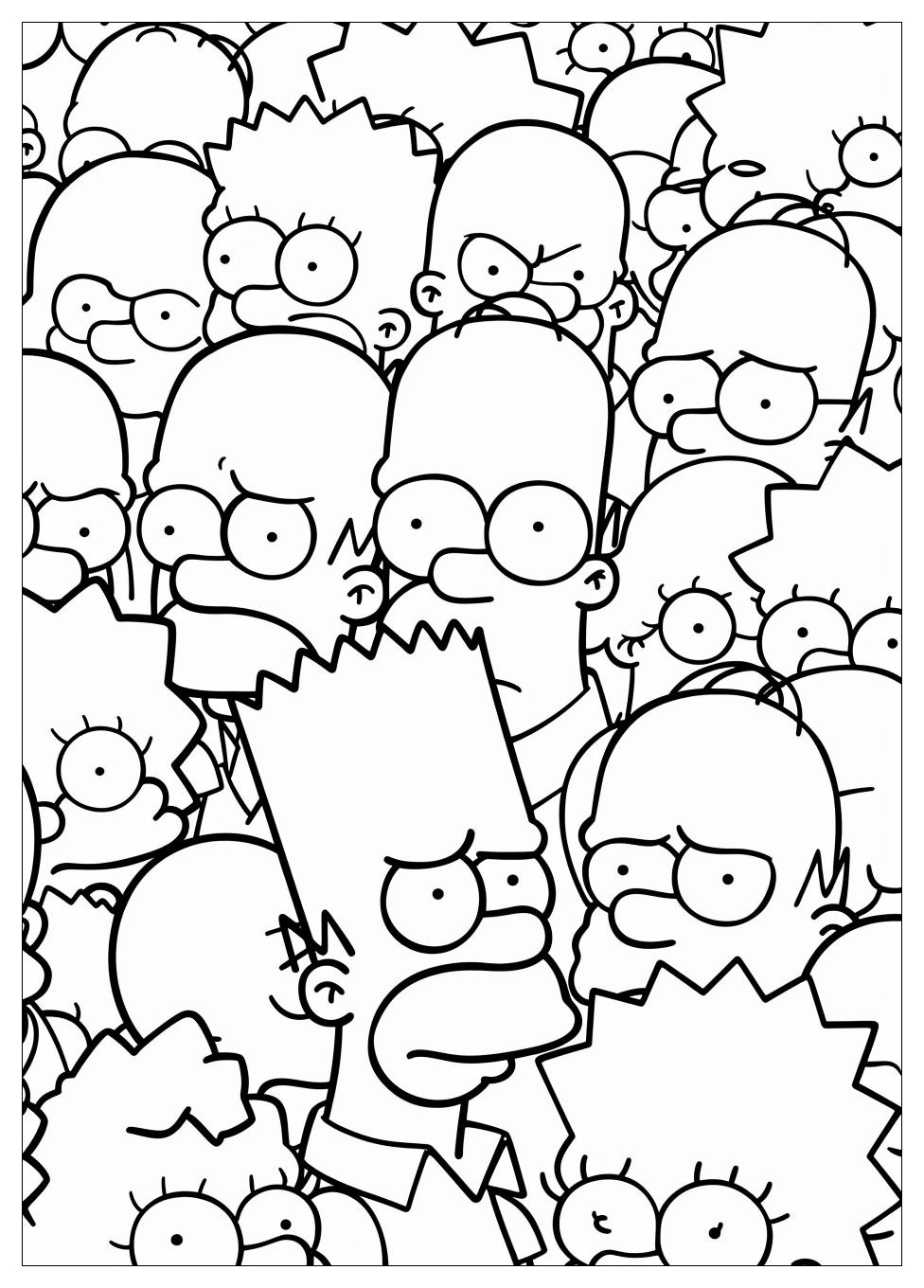 Simpsons Coloring Pages-20