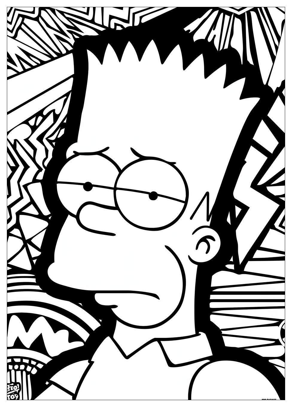 Simpsons Coloring Pages-3
