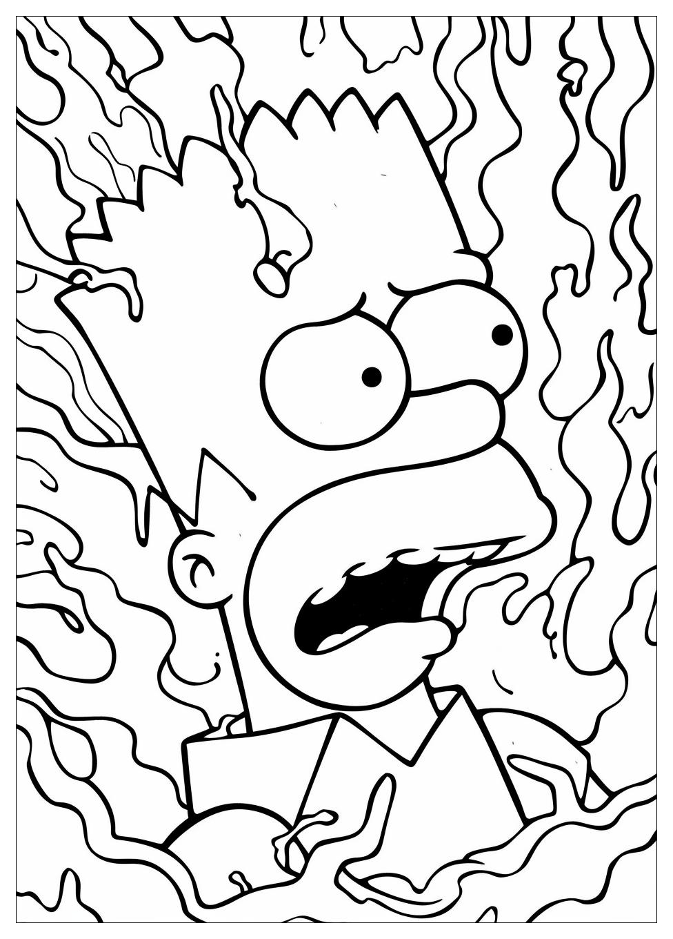 Simpsons Coloring Pages-8