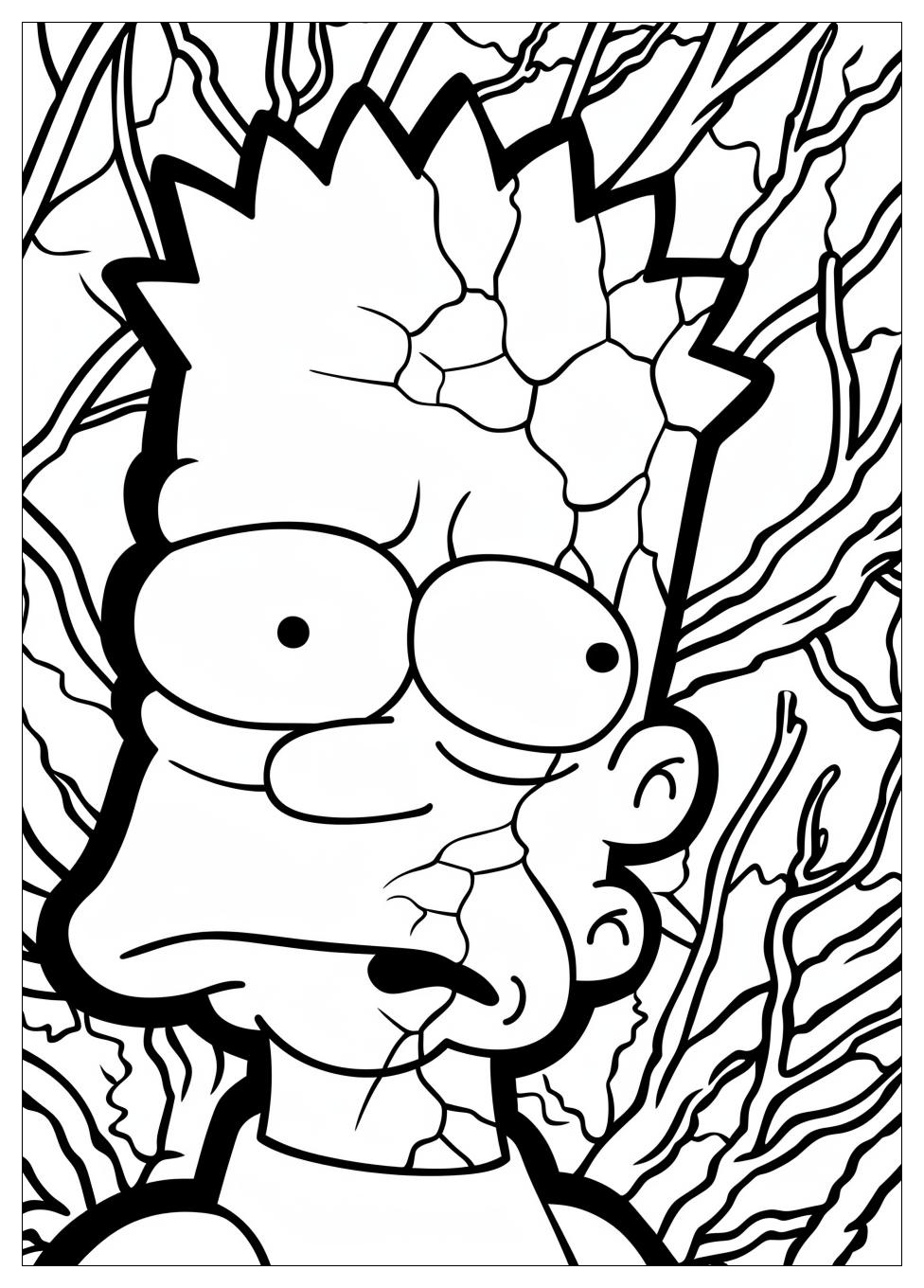 Simpsons Coloring Pages-9