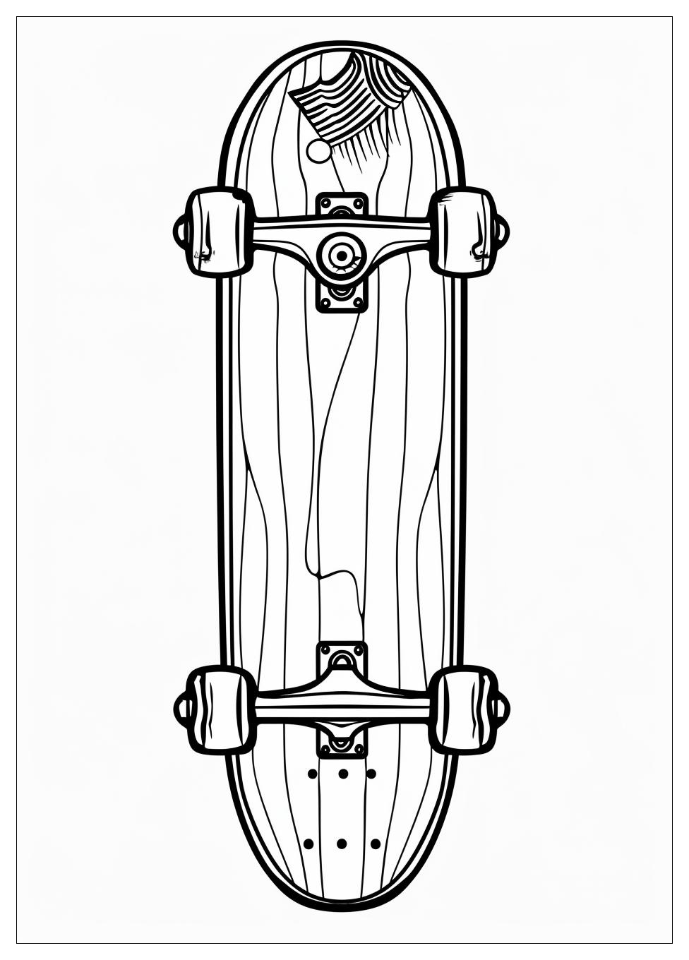 Skateboard Coloring Pages-10