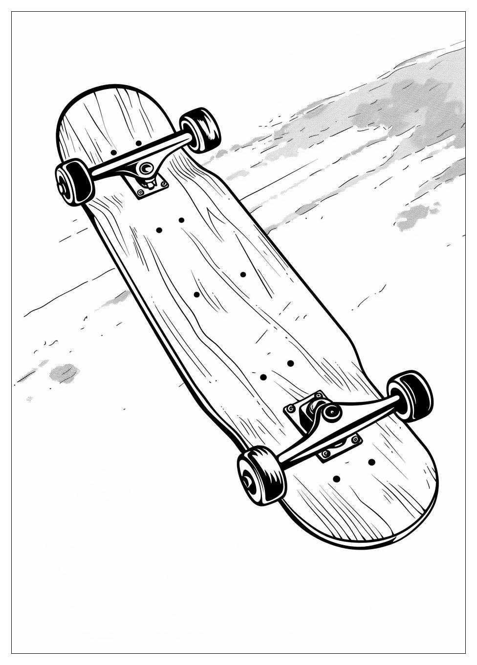 Skateboard Coloring Pages-11
