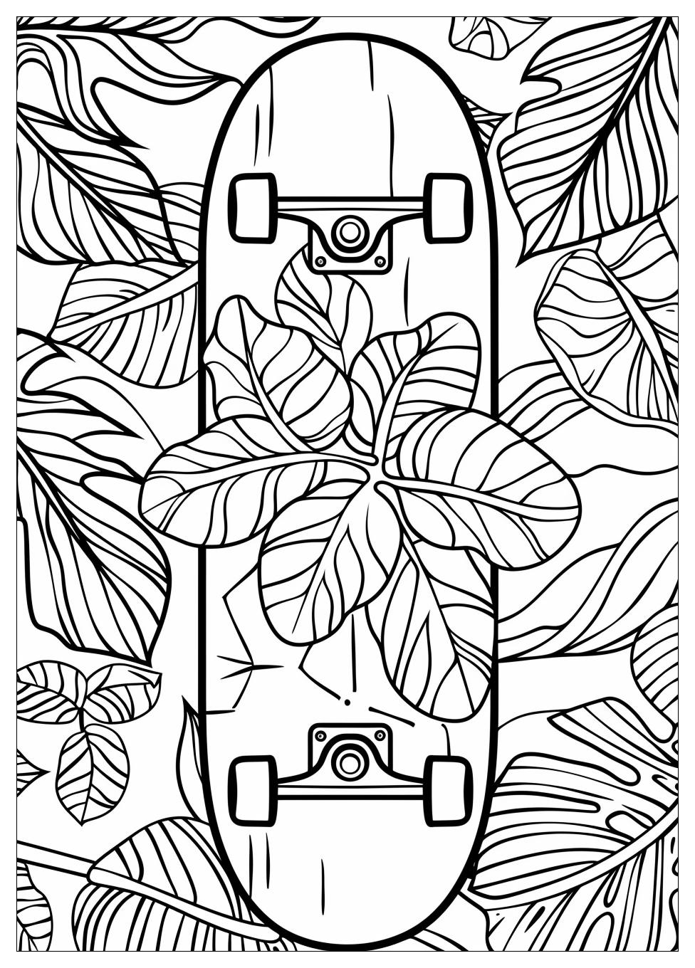 Skateboard Coloring Pages-20