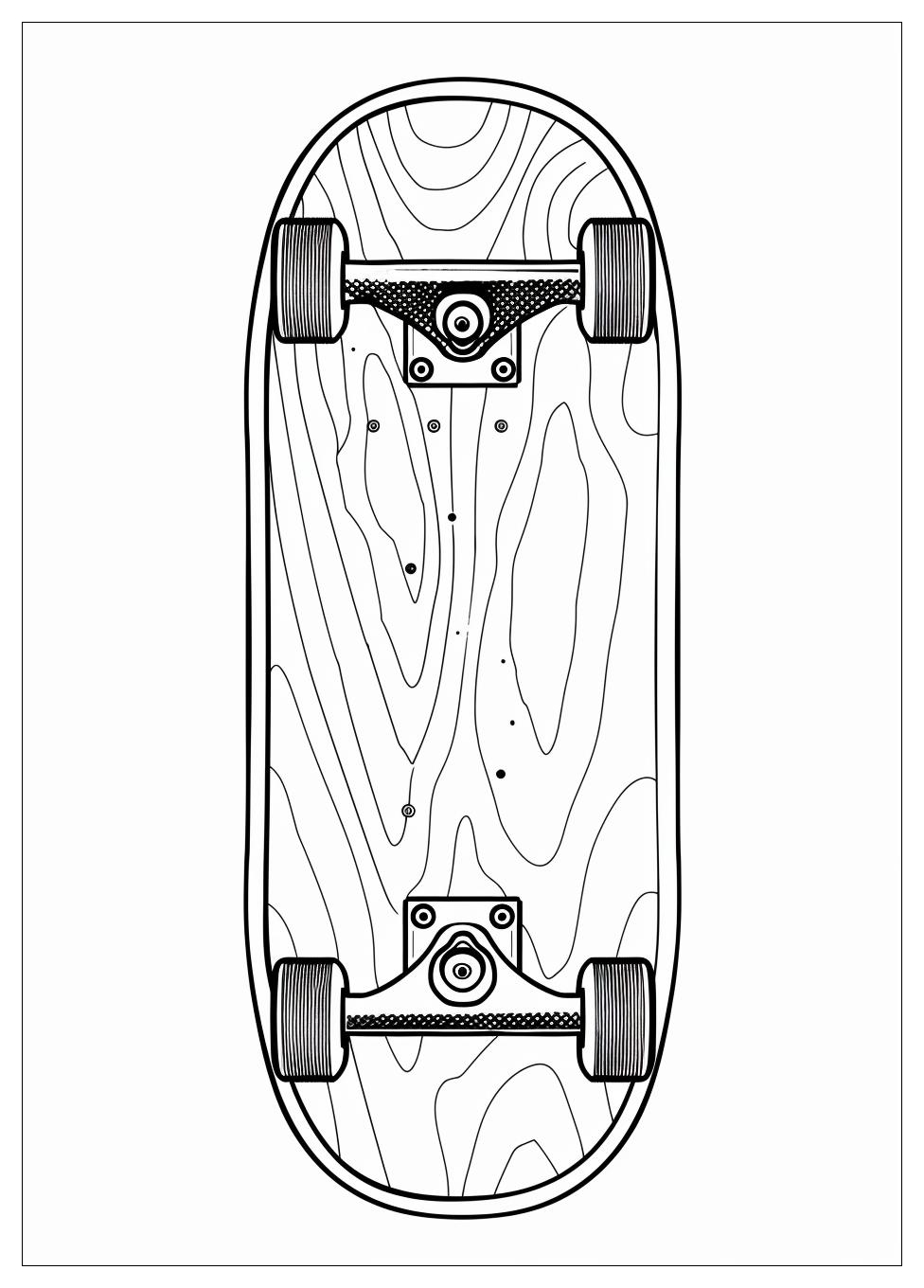 Skateboard Coloring Pages-6