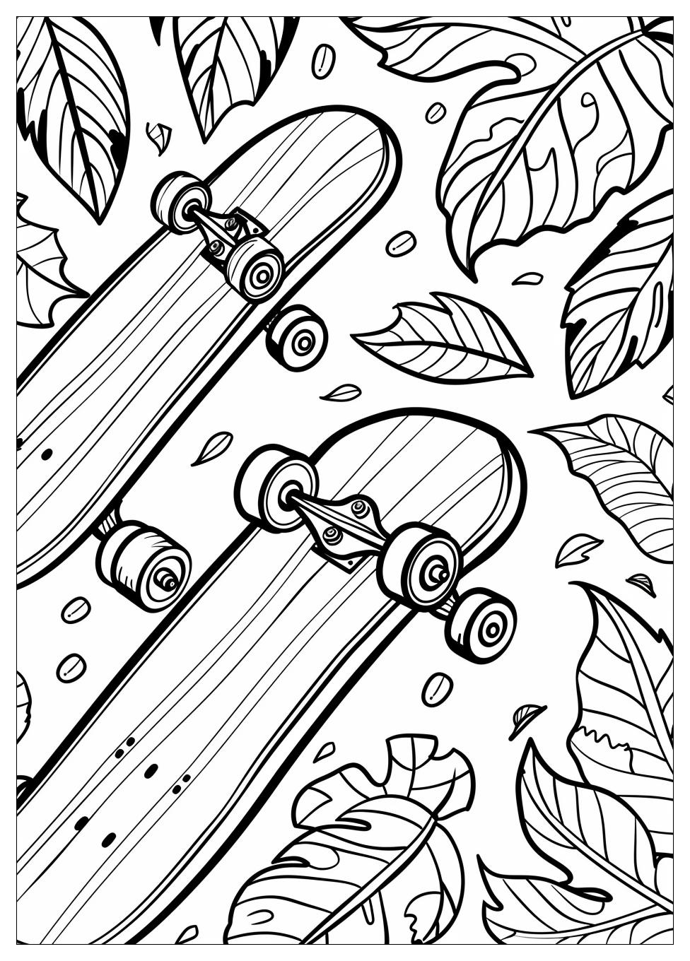 Skateboard Coloring Pages-7