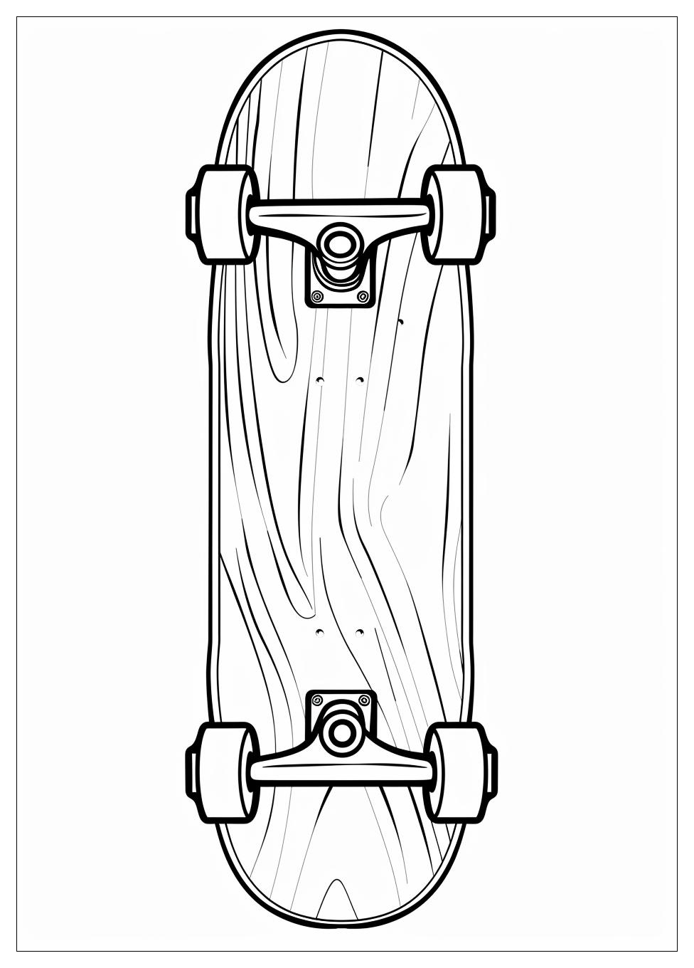 Skateboard Coloring Pages-8
