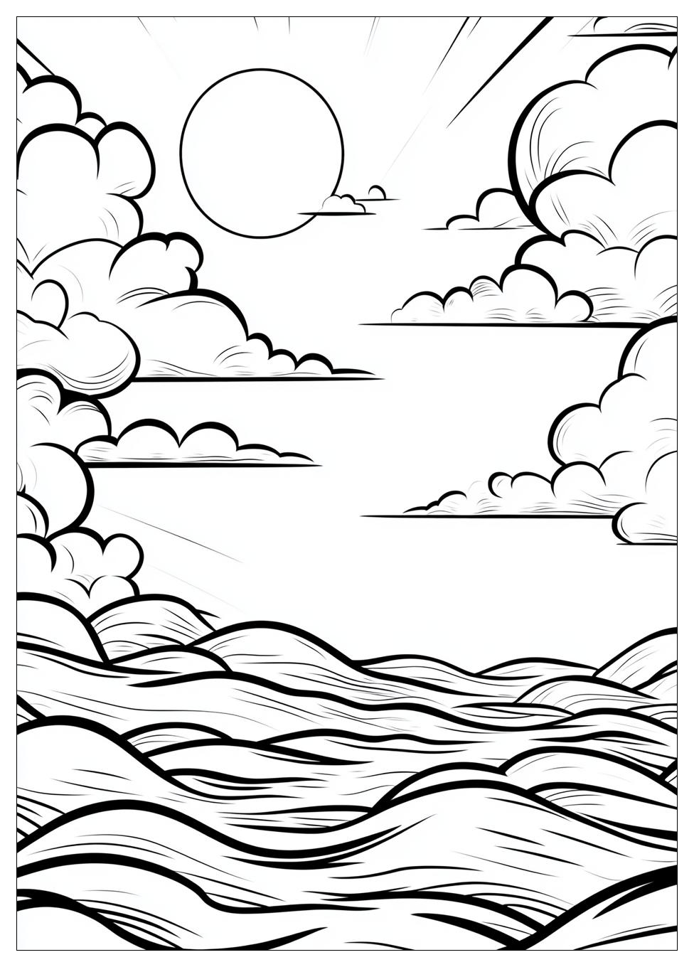 Sky Coloring Pages-1