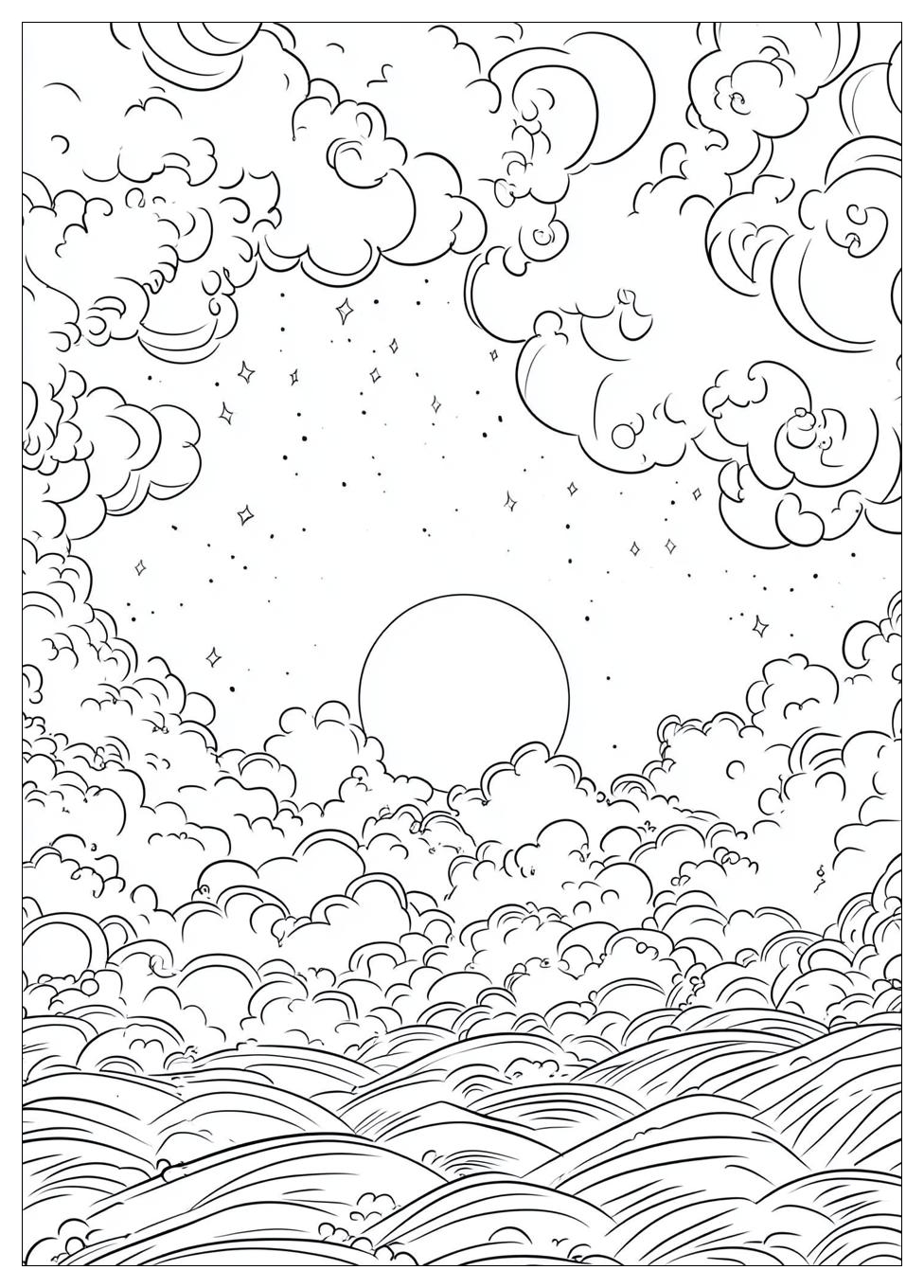 Sky Coloring Pages-13