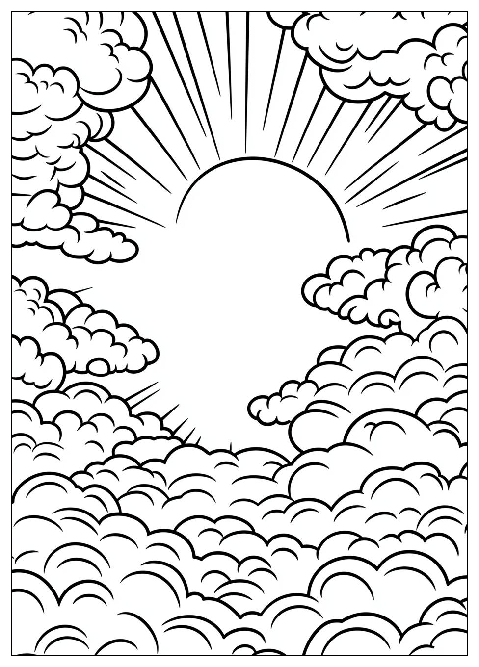 Sky Coloring Pages-19