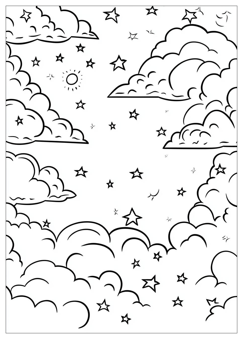 Sky Coloring Pages-7