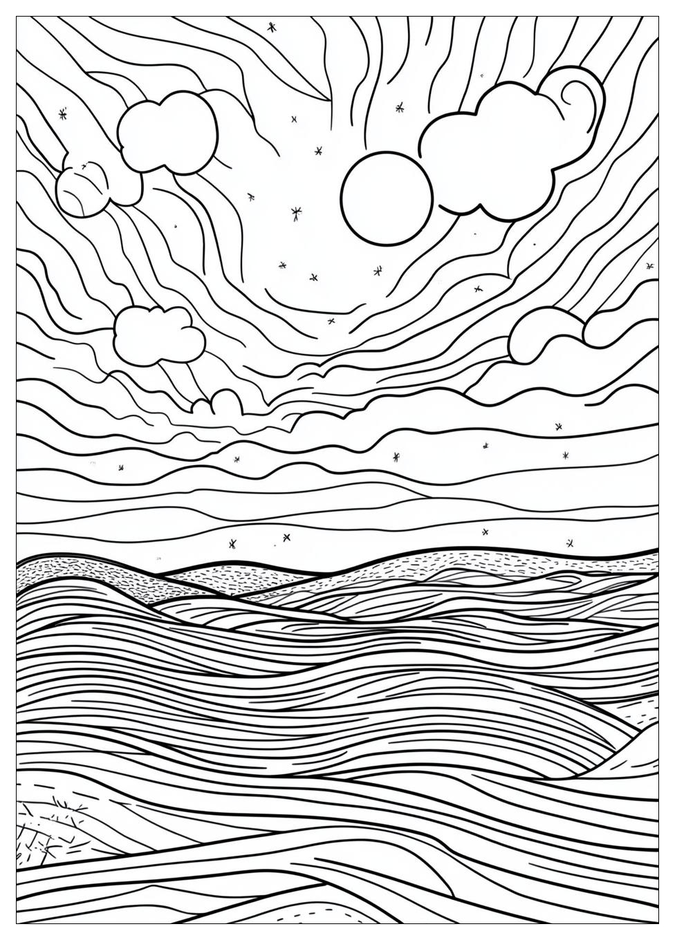 Sky Coloring Pages-8
